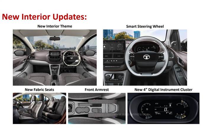 2025 Tata Tigor gets 360-degree camera, bigger infotainment screen