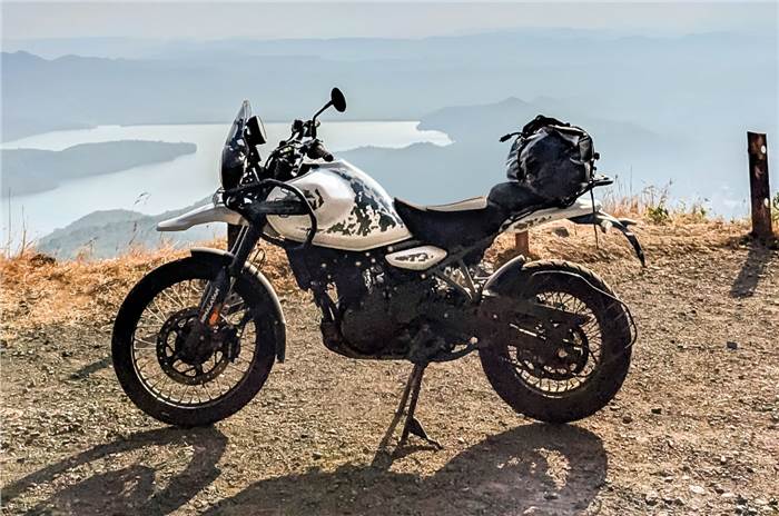 Royal Enfield Himalayan touring review, mileage, service