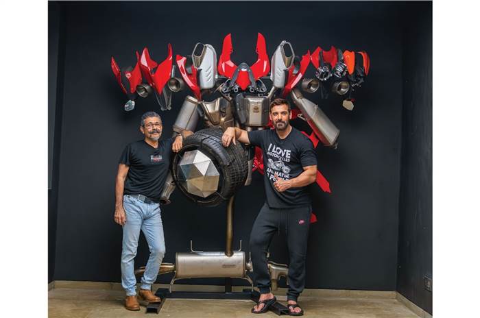 John Abraham’s automobile art