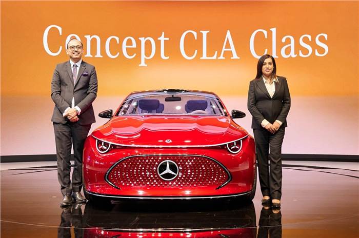 Mercedes CLA Concept Auto Expo 2025 