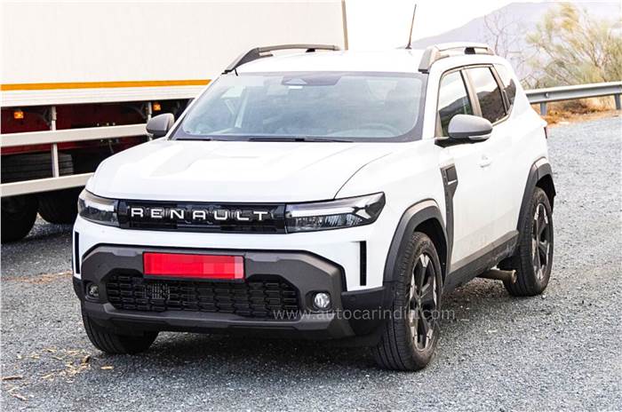 Renault Duster 4X4 LPG test mule.