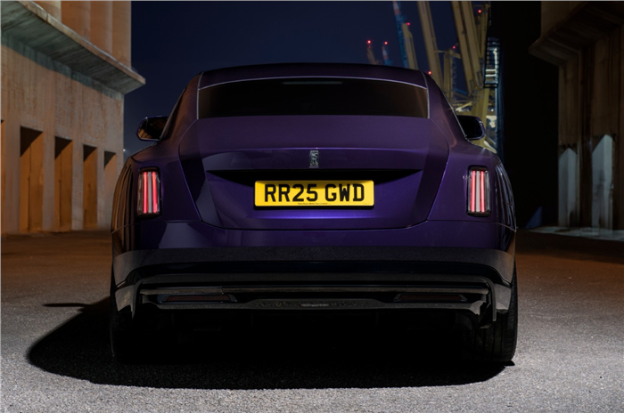 Rolls Royce Spectre Black Badge rear