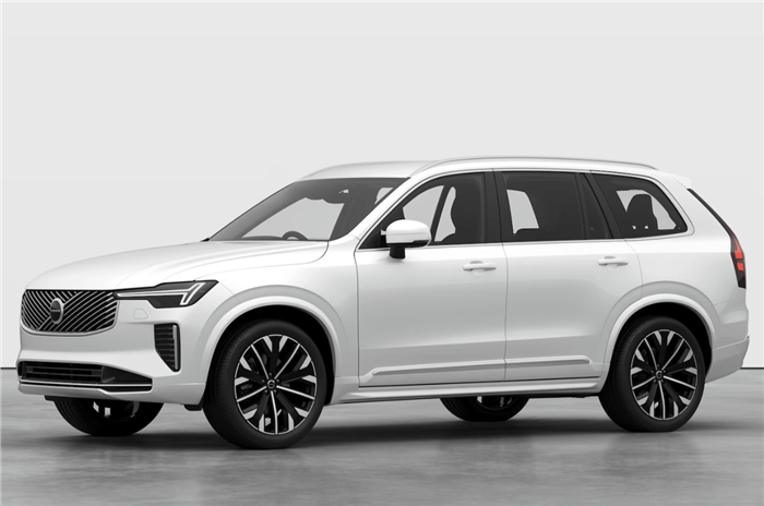 2025 Volvo XC90 facelift front studio