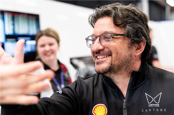 Mahindra Racing CEO and Team Principal Frederic Bertrand