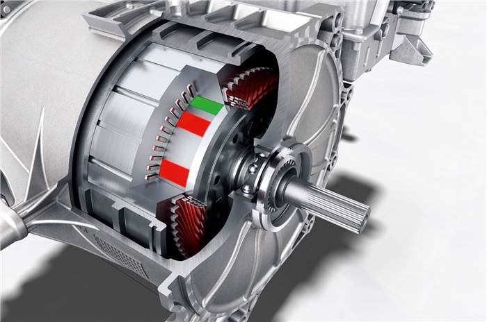 Electric car motor