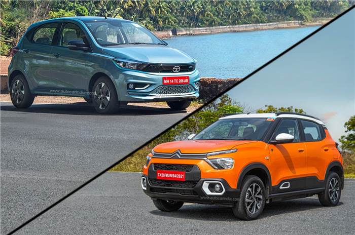 Tata Tiago EV vs Citroen eC3