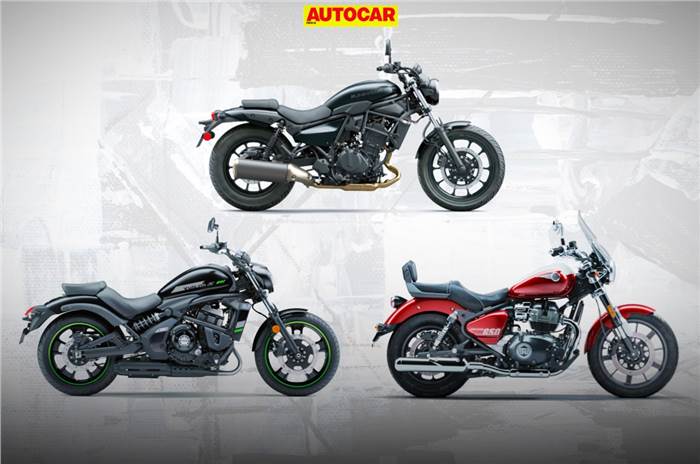 Kawasaki Eliminator 500 vs rivals.