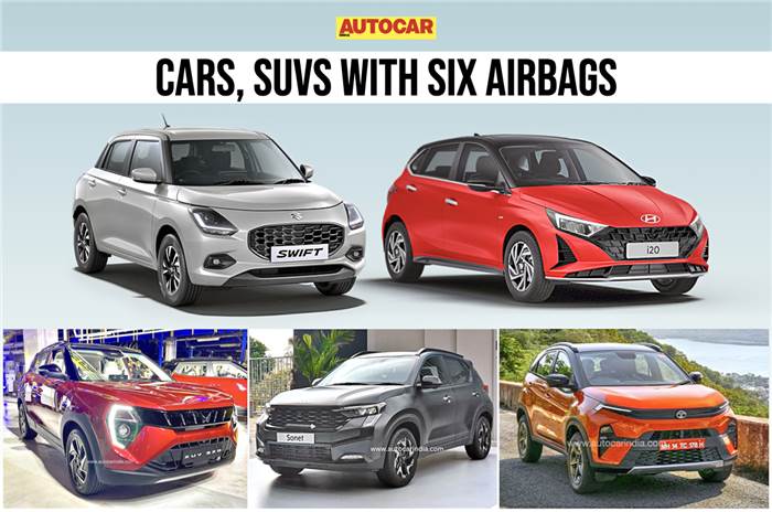 10 most affordable cars, SUVs with six airbags