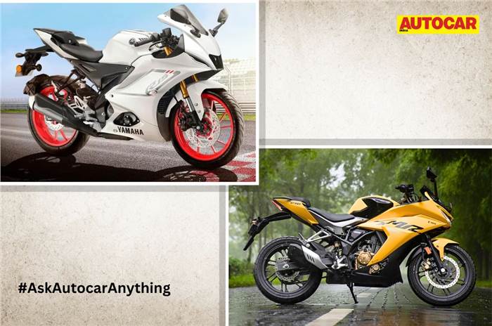 R15 or Karizma XMR: Best sportbike for city use?