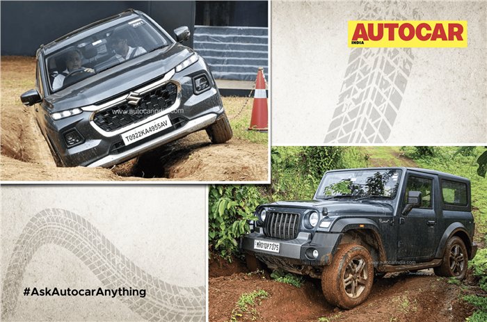 Maruti Grand Vitara AWD and Mahindra Thar 4x4 