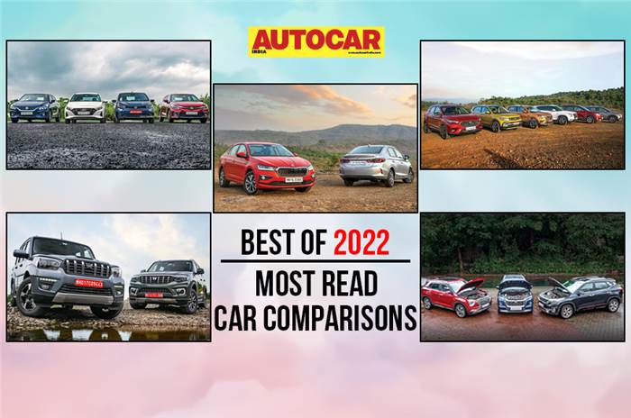 Most read car comparisons 