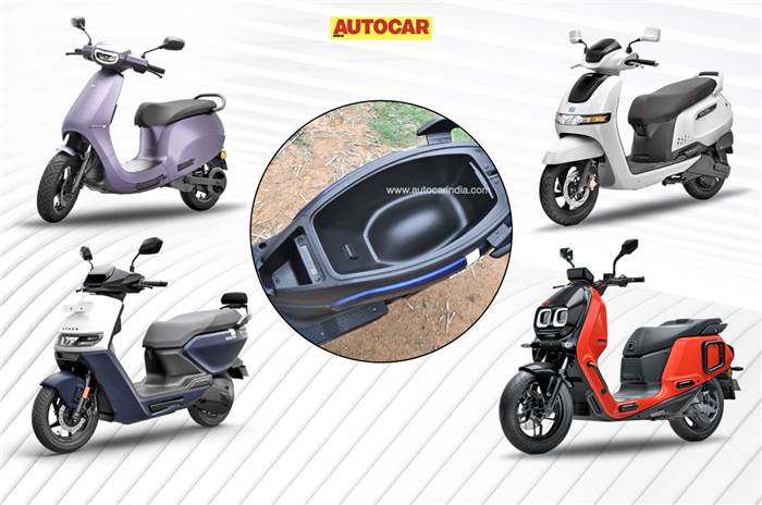 Top 5 electric scooters with largest boots