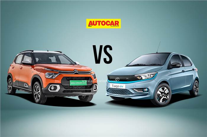 Citroen eC3 vs Tata Tiago EV