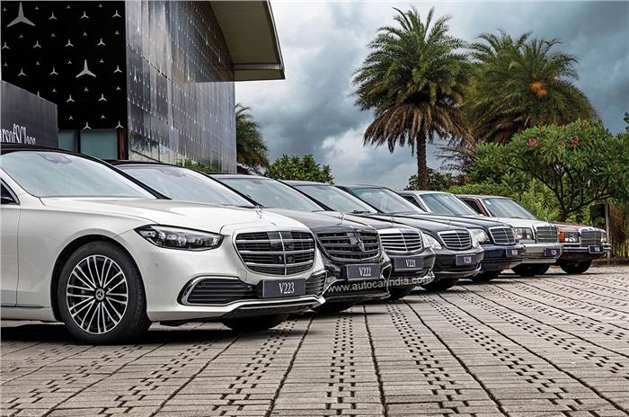 Mercedes-Benz S-class history