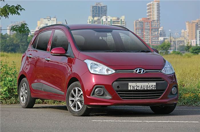 hyundai grand i10 car tyre size