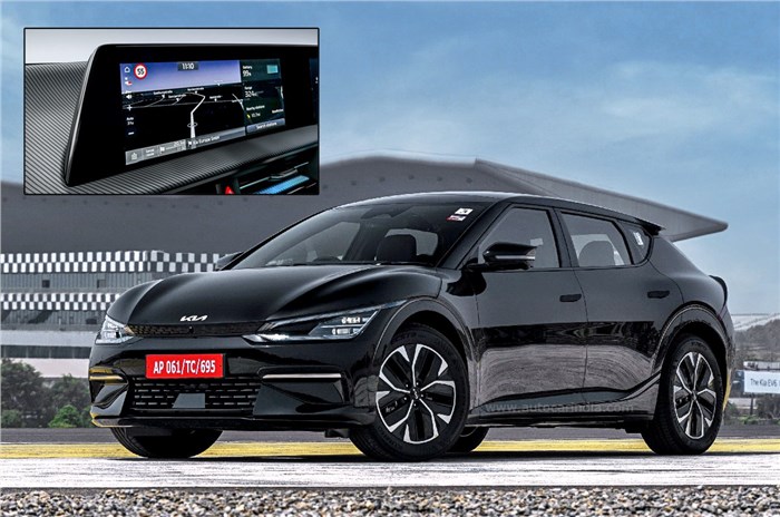 New Kia EV6 infotainment, touchscreen, Kia Connect, ADAS and