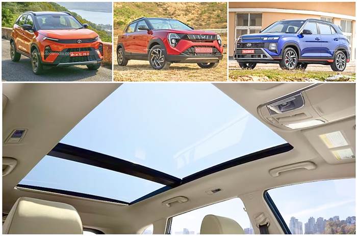 Most affordable SUVs with panoramic sunroof 