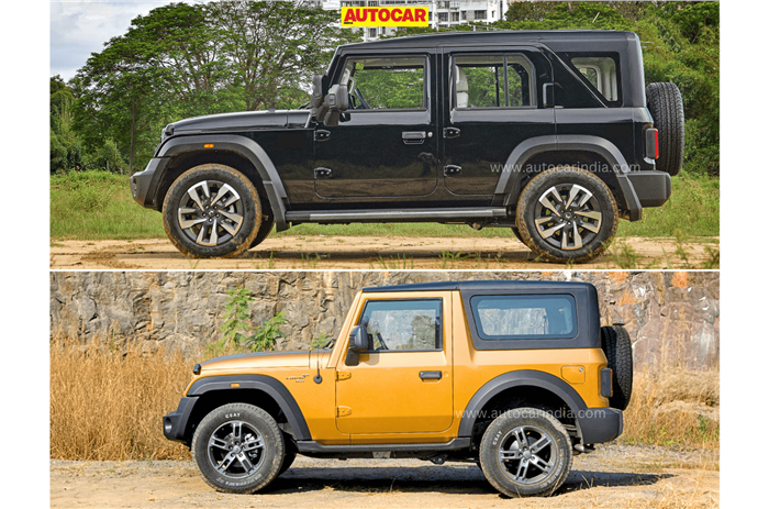 Mahindra Thar Roxx, Thar 3-door