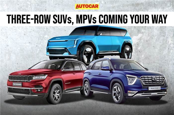 Upcoming seven-seater SUVs, MPVs to watch out for