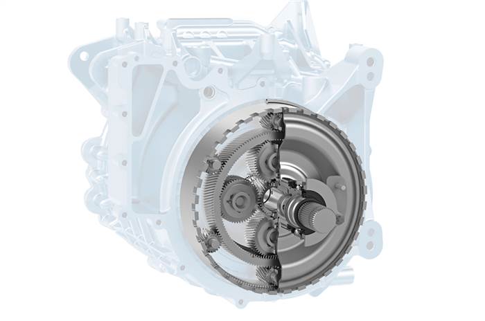 ZF electric drive train 