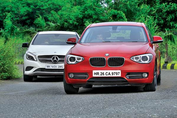 Mercedes A180 CDI vs BMW 118d diesel