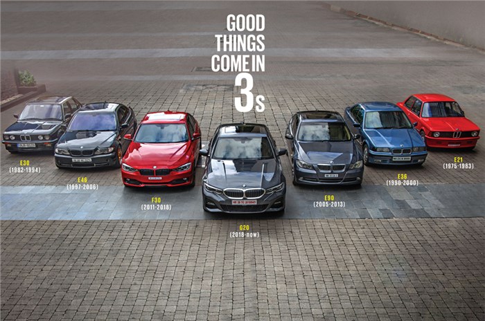 Good Things Come In 3s: 7 generations of the BMW 3 Series