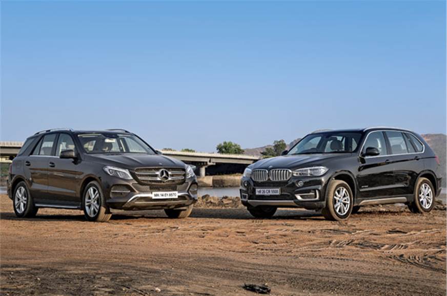 Mercedes Gle 350d Vs Bmw X5 30d Comparison Autocar India