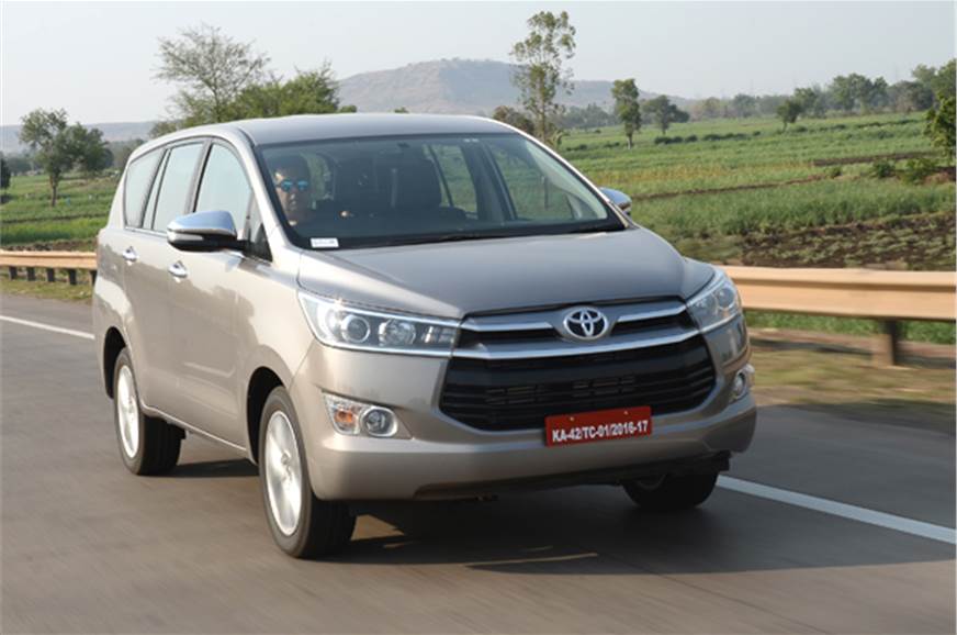 Toyota Innova Crysta India Review Test Drive Autocar India