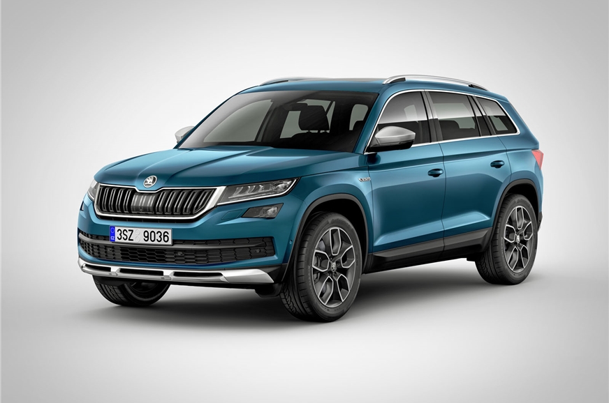 Image result for Skoda Kodiaq with an AEB system detects pedestrians as well