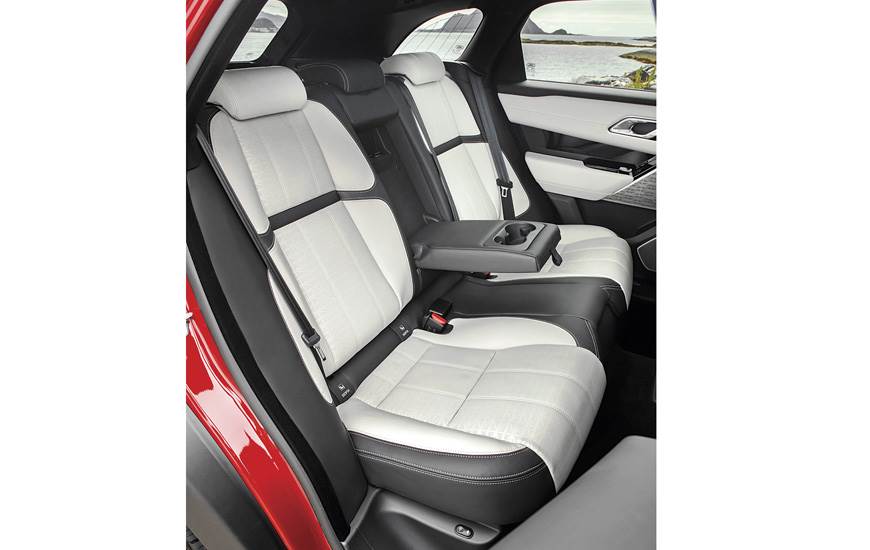 range rover velar interior back seat