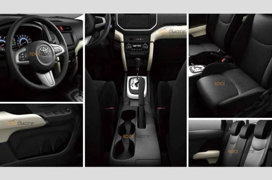 2018 Toyota Rush Interiors Leaked Dashboard Equipment