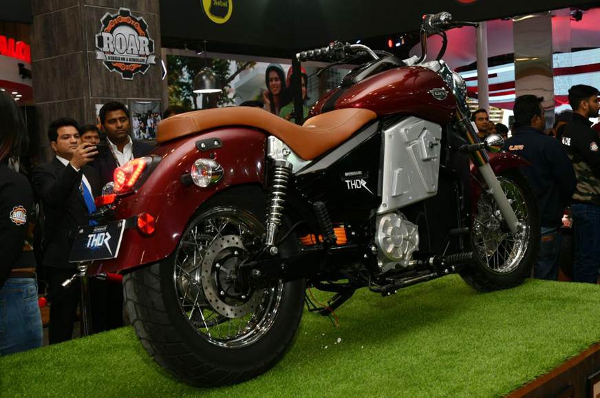 Auto Expo 2018 Um Motorcycles Renegade Thor Electric Bike