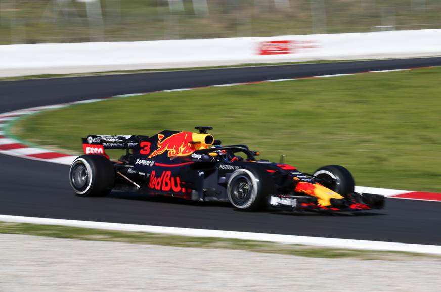 18 F1 Test Two Ricciardo Fastest On Day Two At Barcelona Autocar India