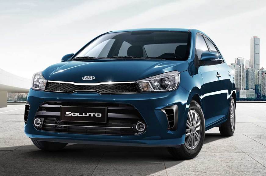 Image result for Kia Motors taken wraps off of its Soluto sedan