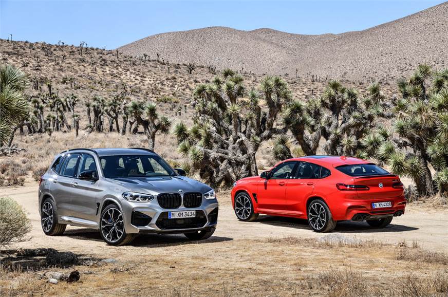 2019 Bmw X3 M X4 M Performance Suvs Unveiled Autocar India