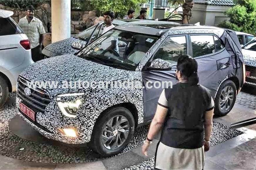 New 2020 Hyundai Creta Reaches India Spied Testing
