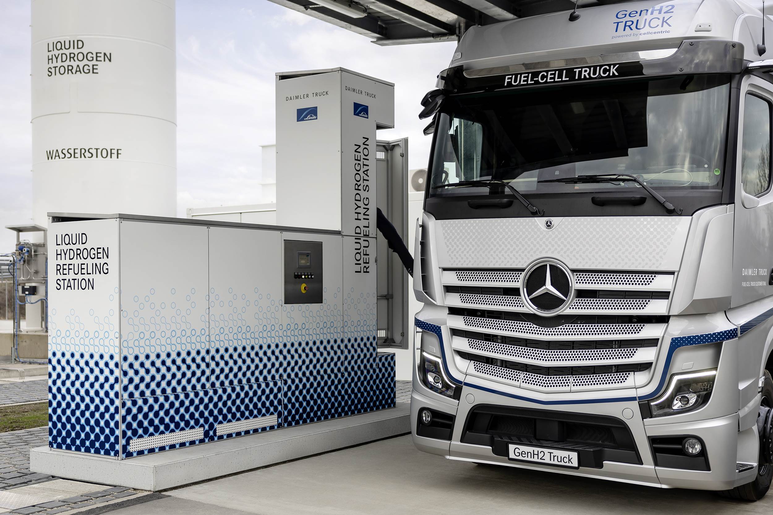 European Union Funds 100 Hydrogen-Powered Trucks at Mercedes-Benz Plant in Wörth