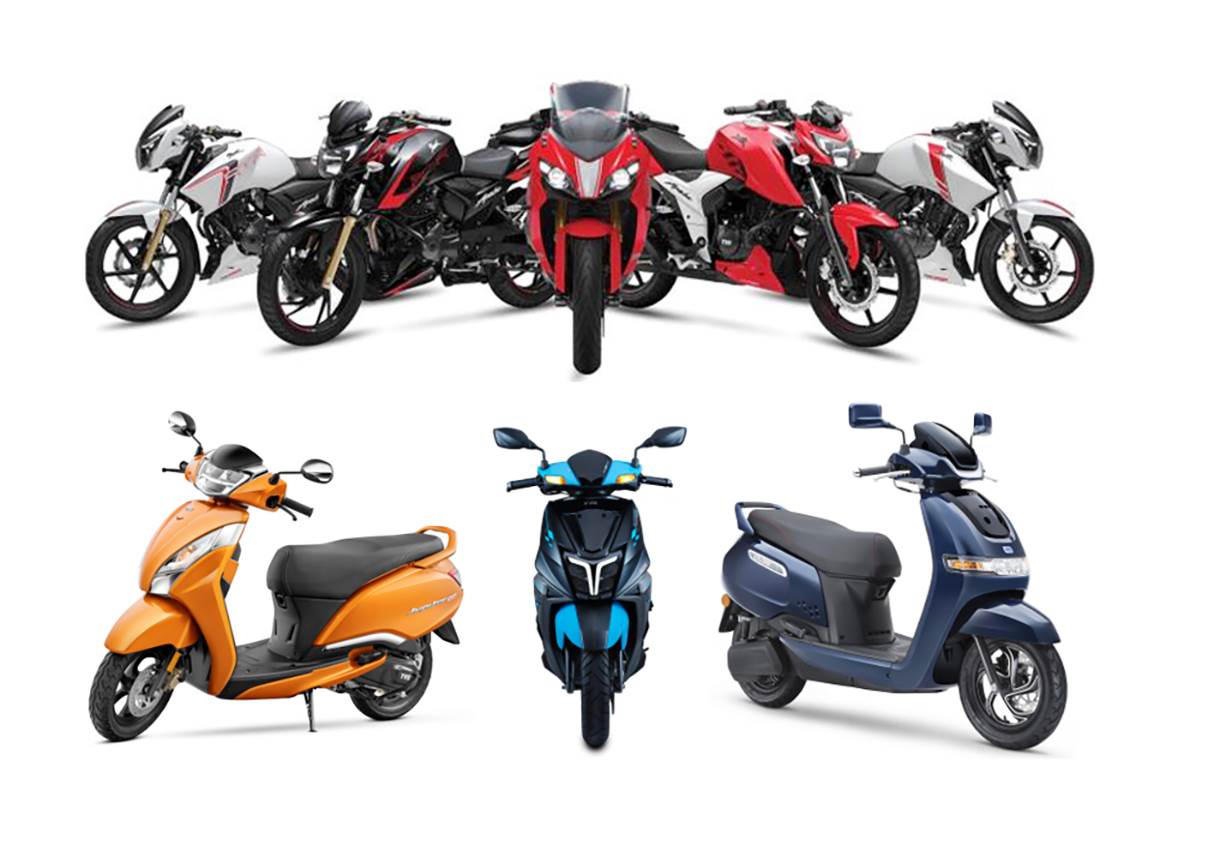 TVS sells 3.5m two-wheelers in 2022, exports cross a million for second  straight year | Autocar Professional