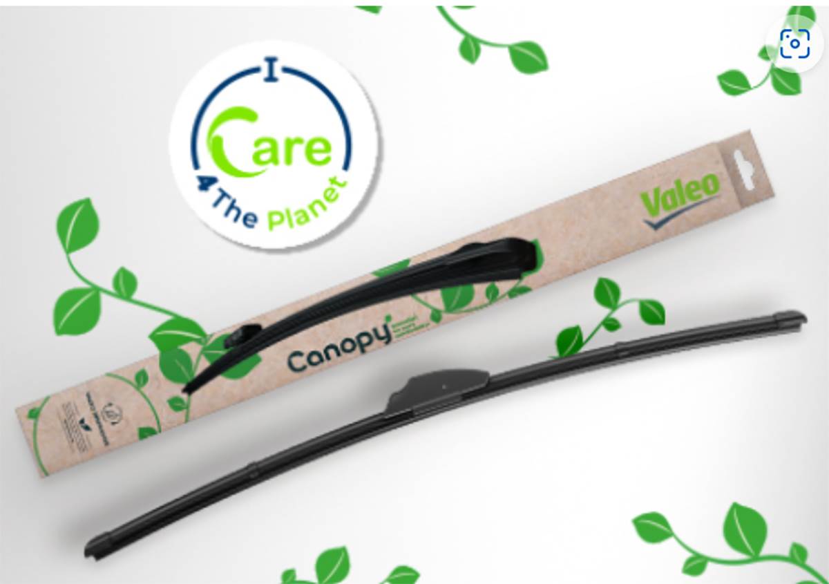 Valeo develops wiper blade made from natural, renewable and recycled