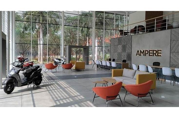 ampere electric scooter showroom