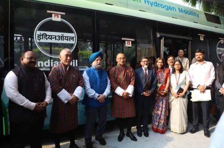 India's Green Hydrogen Mobility Showcase in Bhutan