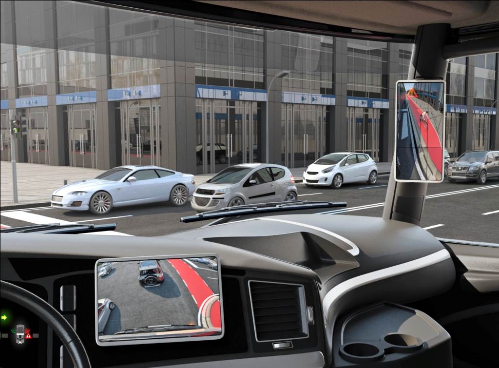 Continental develops digital sideview mirror without split screen