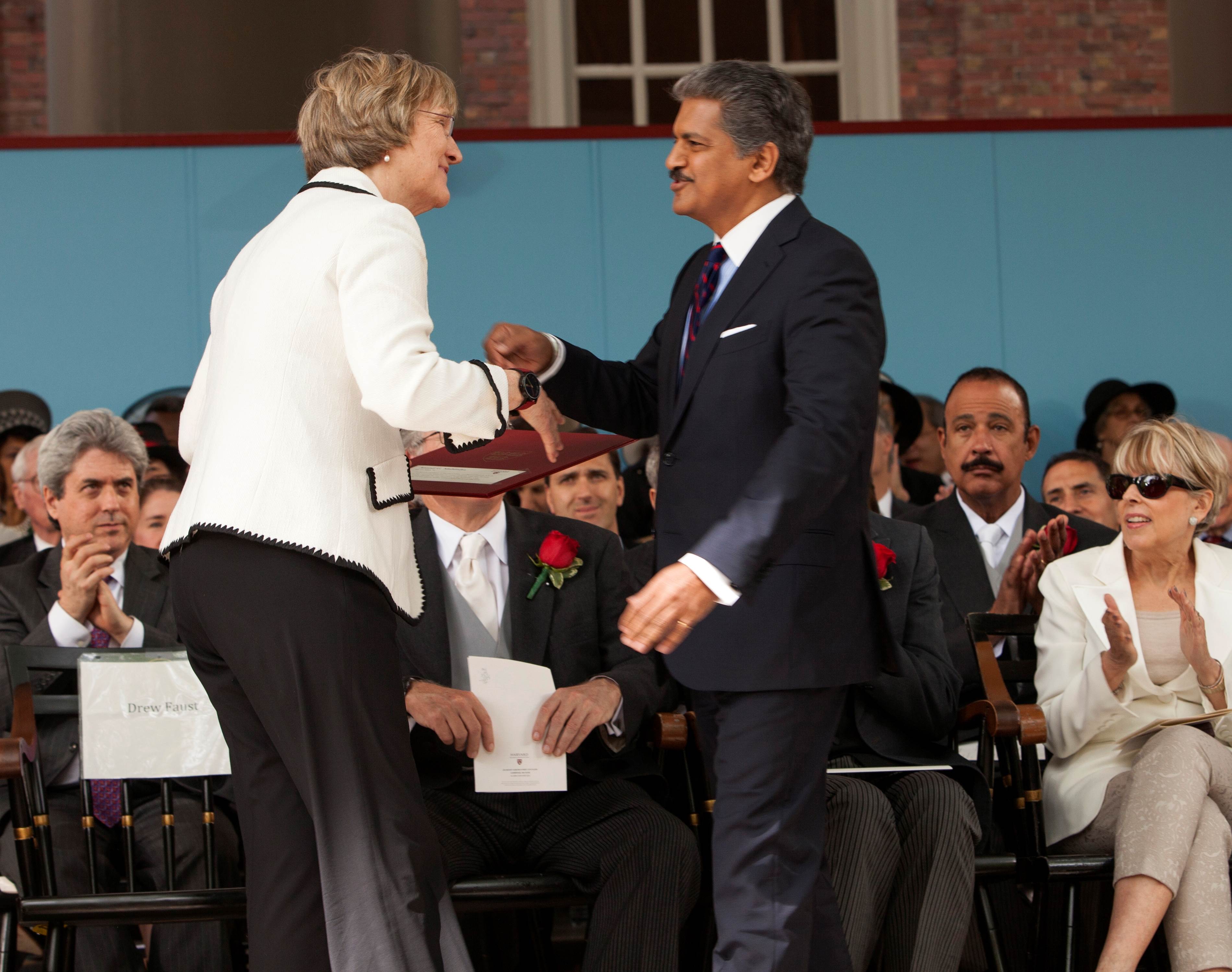 Anand Mahindra Conferred Harvard Medal Autocar Professional 1927