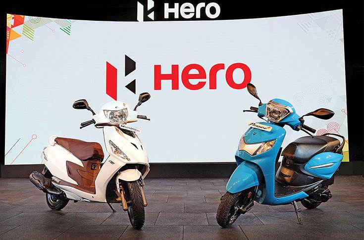 Hero MotoCorp scooters