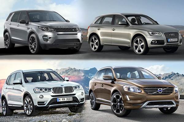 Discovery Sport Vs Q5 Vs X3 Vs Xc60 Specifications