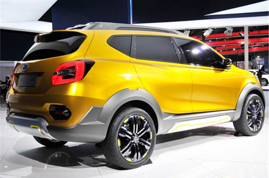 Datsun Suv Cars In India Datsun Go-Cross concept showcased at Auto Expo 2016 - Autocar India