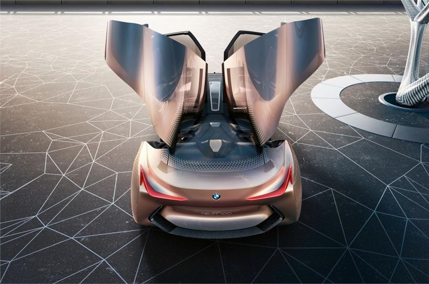 Bmw Vision Next 100 Concept Car Unveiled Autocar India