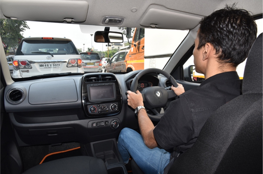 2016 Renault Kwid Amt Review Price Interior