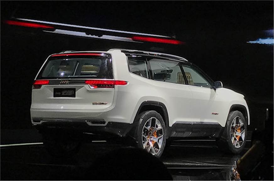 New Seven Seater Jeep Concept Revealed To Sit Below The