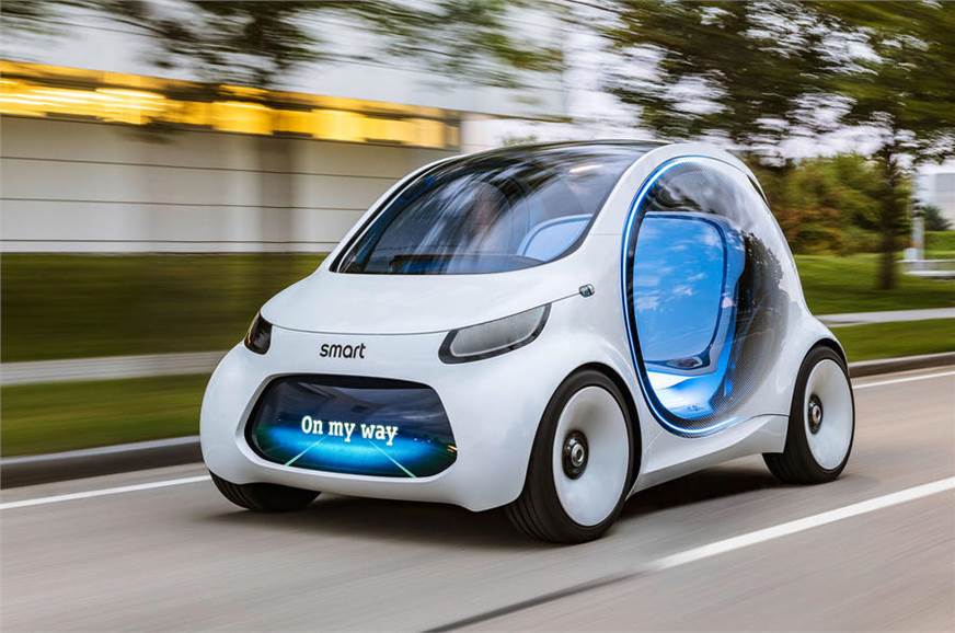 Smart Vision EQ concept revealed Autocar India